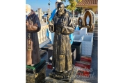 Padre Pio Bronzato h. cm. 115 349,00€